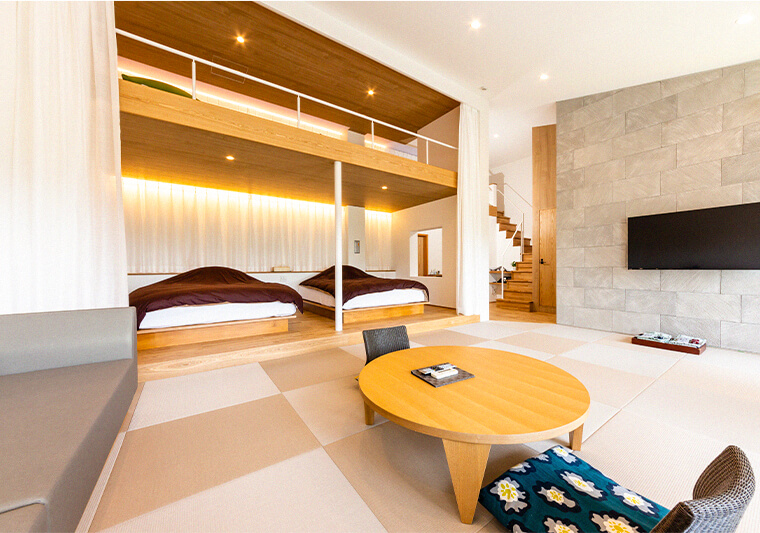 半露天風呂付スイートツイン